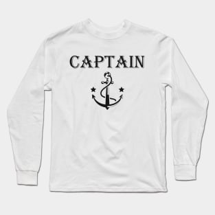 Nautical Captain Long Sleeve T-Shirt